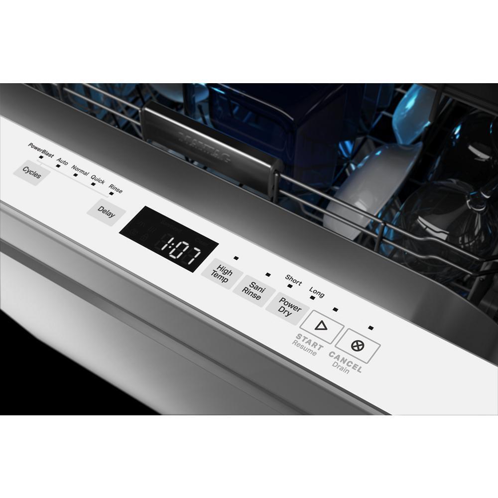 24 Top Control Dishwasher with Dual Power Filtration, PowerBlast® Cycle and 3rd Level Rack - 47 dBA