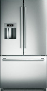 800 Series French Door Bottom Mount Refrigerator 36'' Stainless Steel, Easy clean stainless steel B26FT50SNS