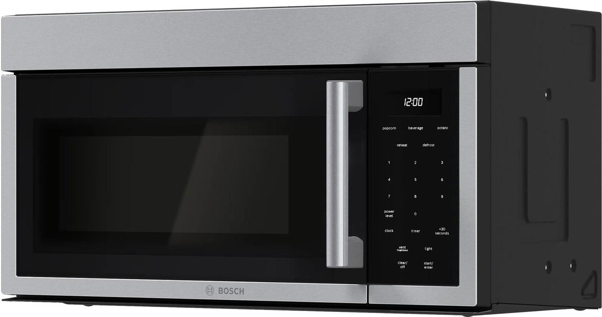 300 Series, Over-The-Range Microwave, 30'', Door Hinge: left, Stainless steel