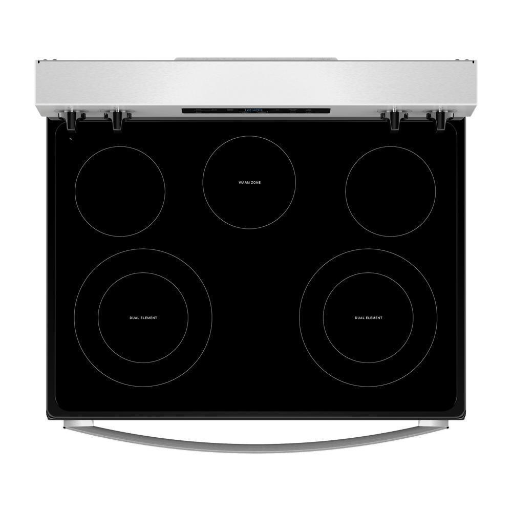 30-inch Electric Range with Air Cooking Technology and Steam Clean
