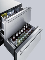 24" Wide 2-drawer All-refrigerator, ADA Compliant