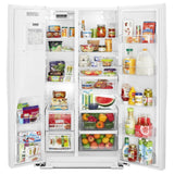 36-inch Wide Side-by-Side Refrigerator - 28 cu. ft.