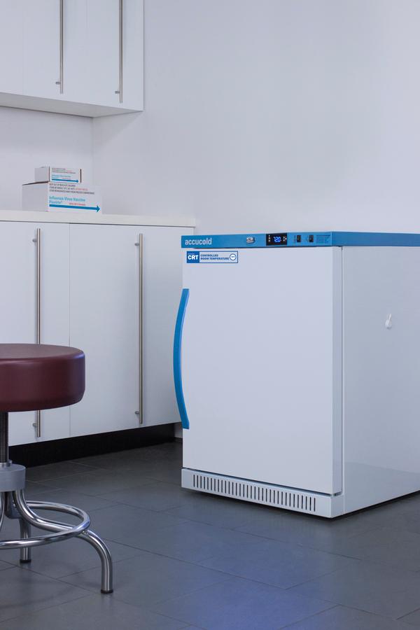 6 CU.FT. ADA Height Upright Controlled Room Temperature Cabinet