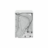 300 Series Cond. Dryer - 208/240V, Cap. 4.0 cu.ft., 15 Cyc.,67 dBA Galv.Drum, White/Door Non-Rev.