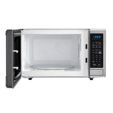 1.4 cu. ft. 1000W Sharp Stainless Steel Carousel Countertop Microwave Oven