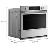Smart Single Wall Oven with Assisted Cook Cycles