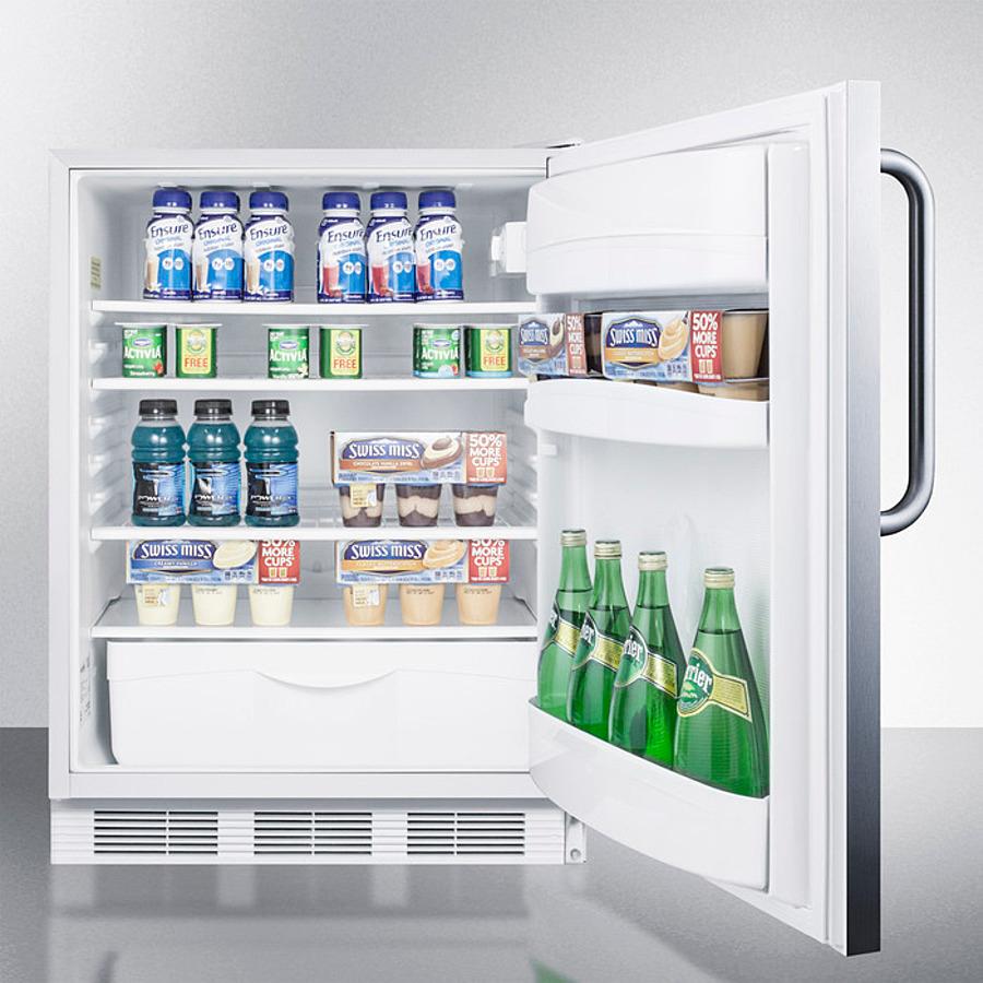 24" Wide All-refrigerator, ADA Compliant