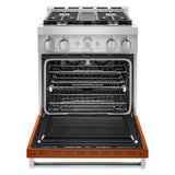 KitchenAid® 30'' Smart Commercial-Style Gas Range with 4 Burners