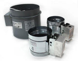 Containing 10" Round Switch Duct plus 6" Round Motorized Damper