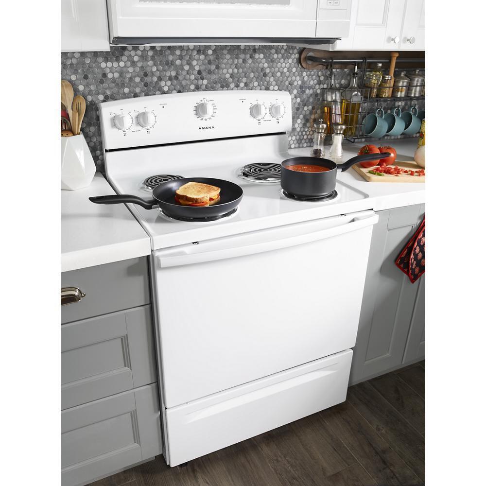 30-inch Amana® Electric Range with Warm Hold