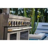 Smoke & Brass By JennAir® 48" Dual-Fuel Professional-Style Range