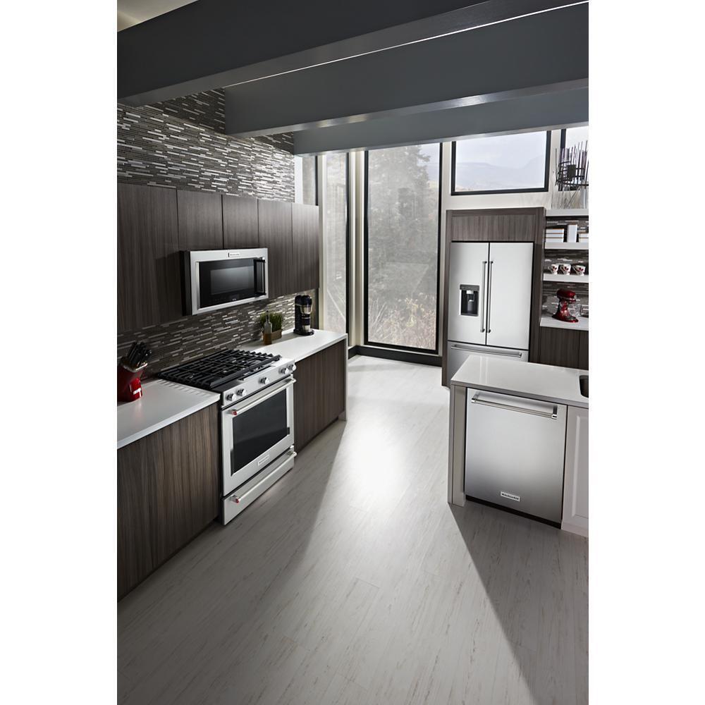 30-Inch 5-Burner Gas Slide-In Convection Range