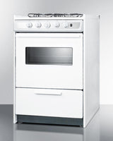 24" Wide Gas Range