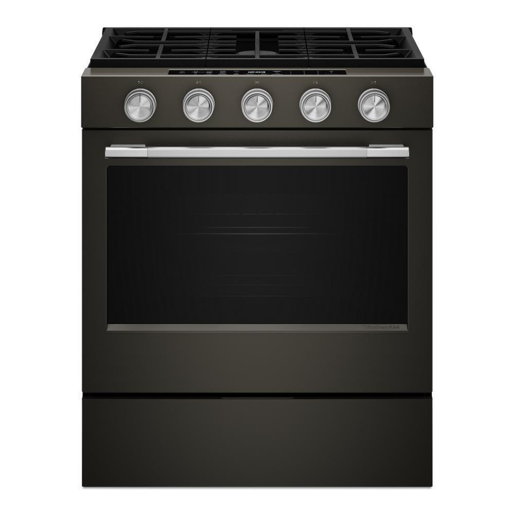 Stainless Steel Handle and Knob Hardware Accessory Kit for KitchenAid® Slide-In ConvectionRange