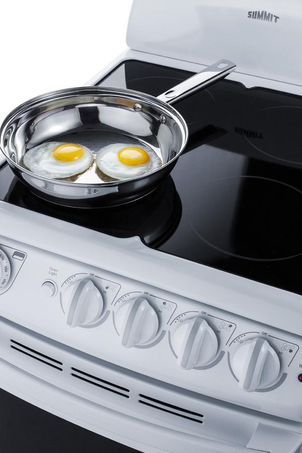 20" Wide Electric Smooth-top Range