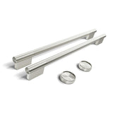 Stainless Steel Handle and Knob Hardware Accessory Kit for KitchenAid® 30" Double Wall Oven & Microwave Combo