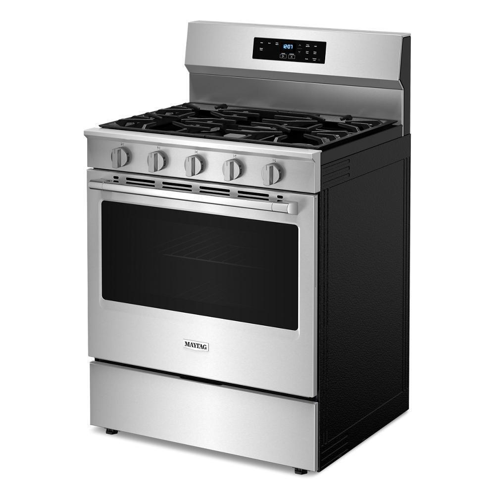 30-Inch Wide Gas Range With Steam Clean - 5.0 cu. ft.