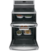 GE Profile™ 30" Free-Standing Electric Double Oven Convection Range