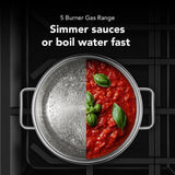 5.0 Cu. Ft. Smart Slide-in Gas Range with Convection Cooking Modes