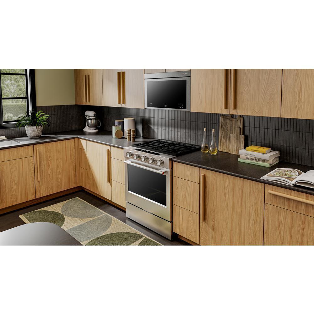 5.0 Cu. Ft. Smart Slide-in Gas Range with Convection Cooking Modes