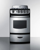 20" Wide Gas Range