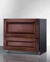 36" Wide 2-drawer All-refrigerator (panels Not Included)