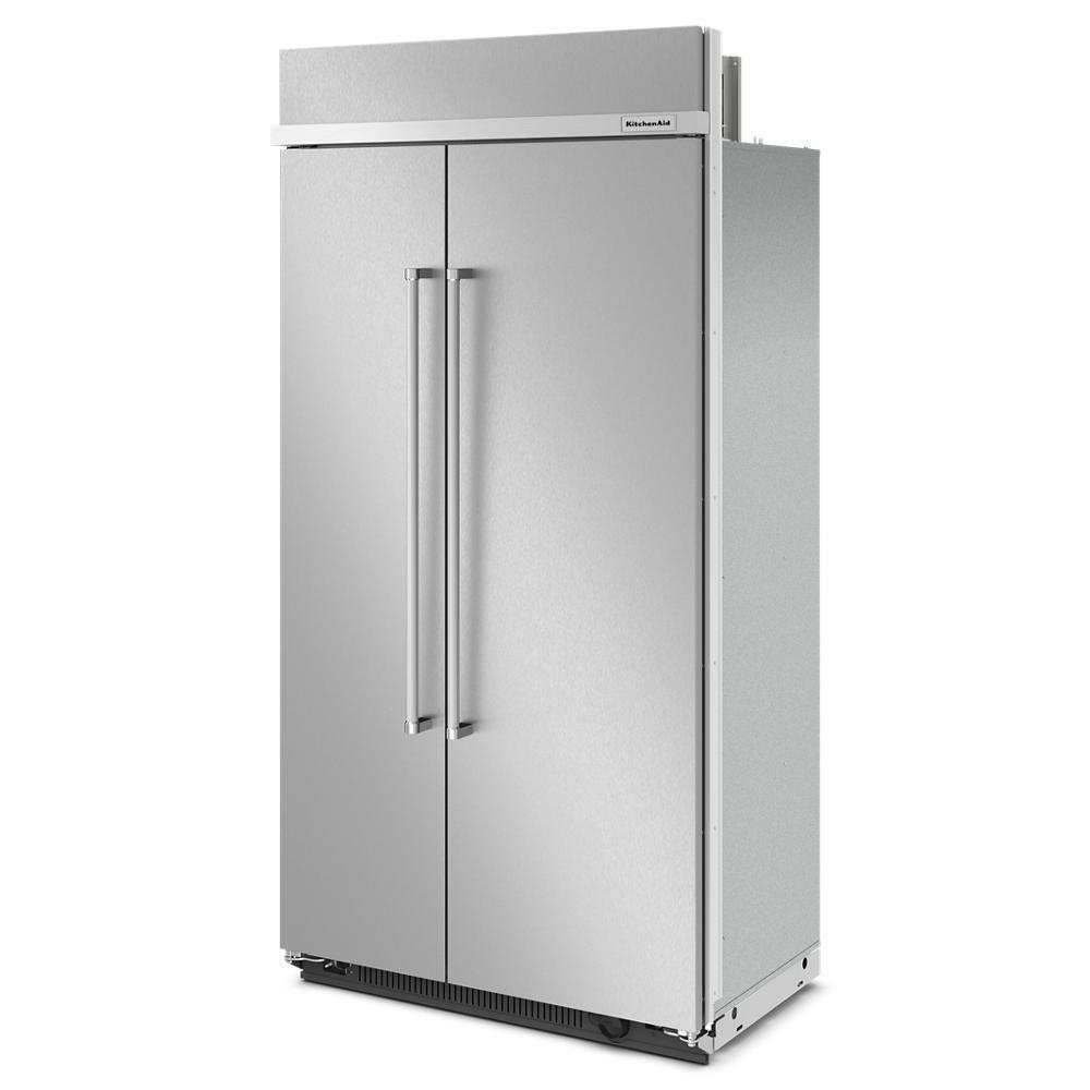 25.5 Cu Ft. 42" Built-In Side-by-Side Refrigerator with PrintShield™ Finish