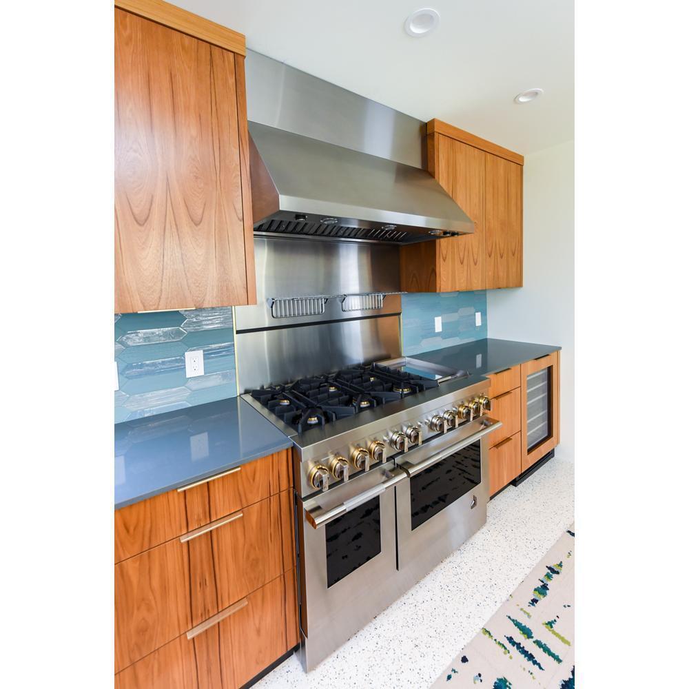 RISE™ 48" Dual-Fuel Professional Range with Chrome-Infused Griddle
