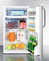 19" Wide Refrigerator-freezer, ADA Compliant