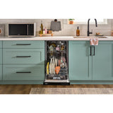 18" Stainless Steel Dishwasher with Half Load Cycle and Triple Spray Arms - 48 dBA