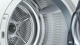 500 Series Cond. Dryer - 208/240V, Cap. 4.0 cu.ft., 15 Cyc.,65 dBA, SS Drum, Silv. Rev./Door; ENERGY STAR