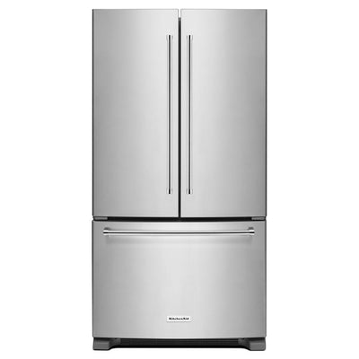 25 Cu. Ft. 36-Width Standard Depth French Door Refrigerator with Interior Dispense