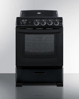 24" Wide Electric Smooth-top Range