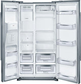 300 Series Freestanding Counter-Depth Side-by-Side Refrigerator 36'' Easy clean stainless steel B20CS30SNS