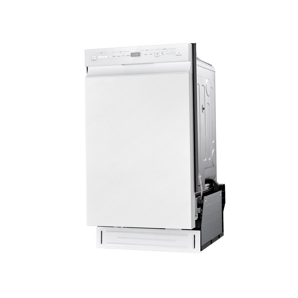 Midea 18" Front Control Dishwasher with Heated Dry