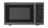 Sharp 1.4 cu. ft. 1100W Black Stainless Steel Countertop Microwave Oven