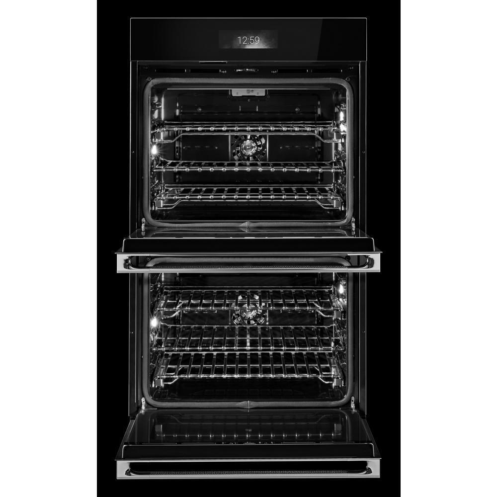 NOIR™ 30" Double Wall Oven with MultiMode® True Convection with Smooth Glide Flat-Tine Racks
