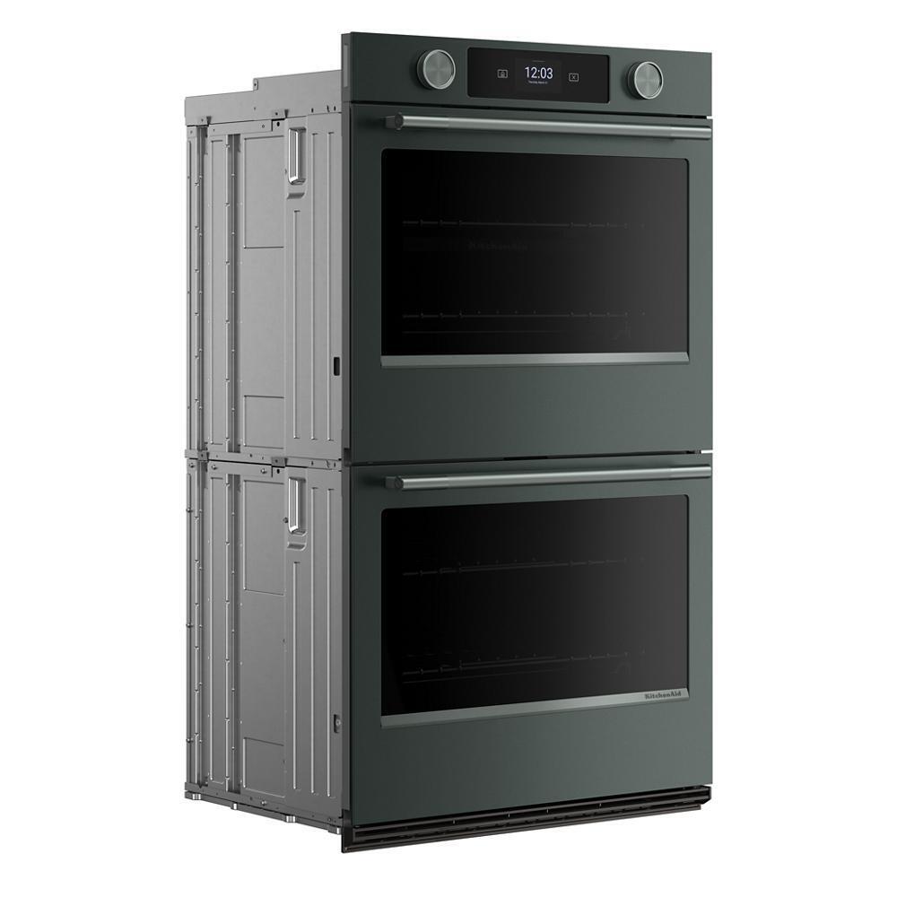 30-inch Smart Electric Double Wall Oven with Intelligent Cooking Camera - Juniper