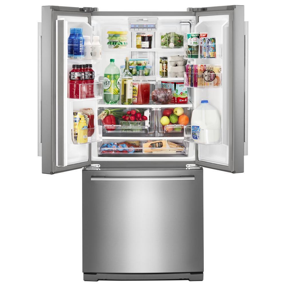 30-inch Wide Contemporary Handle French Door Refrigerator - 20 cu. ft.
