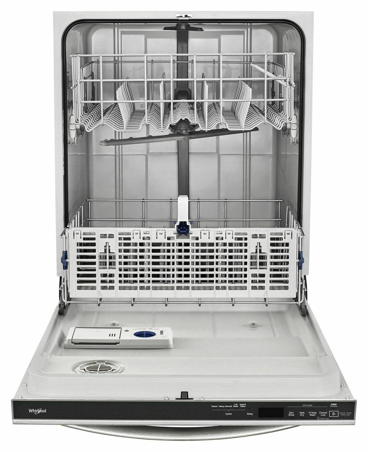 Stainless steel dishwasher with 1-Hour Wash cycle - Stainless Steel