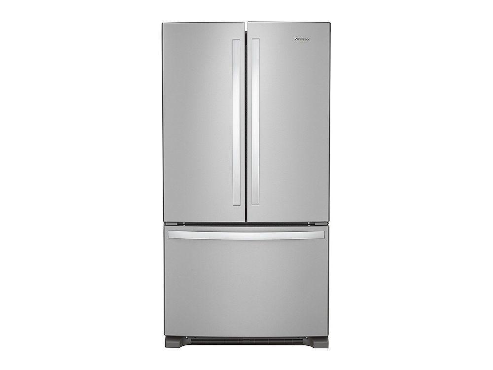 36-inch Wide French Door Refrigerator with Crisper Drawer - 25 cu. ft.