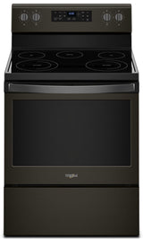 5.3 cu. ft. Freestanding Electric Range with Frozen Bake™ Technology - Black Stainless