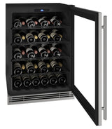 Hwc024 24" Wine Refrigerator With Stainless Frame Finish (115 V/60 Hz)