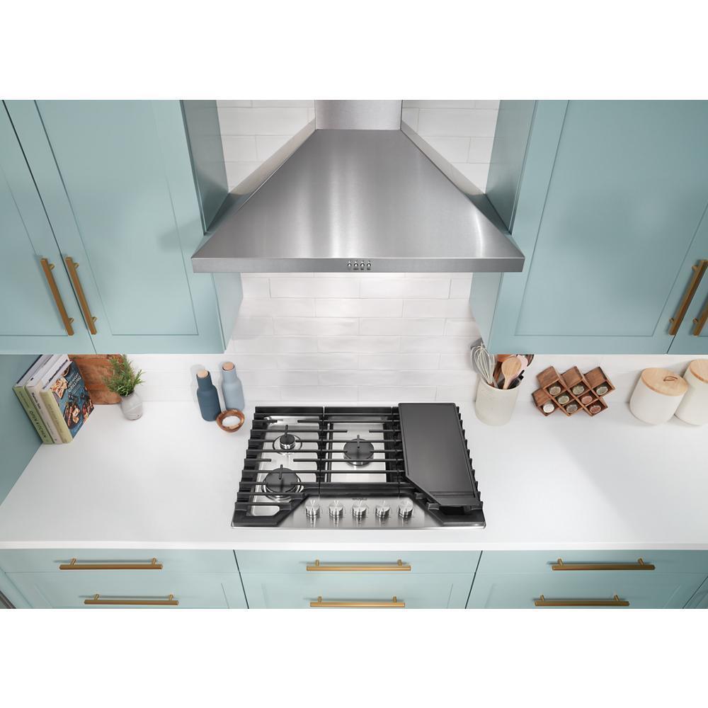 30" Curved Glass Wall Mount Range Hood
