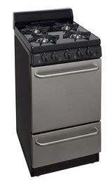 20 in. Freestanding Gas Range in Stainless Steel