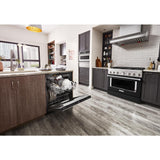 360(degree) Max Jets™ Third Rack Dishwasher with Ultra-Bright LED Lighting, 44 dBA