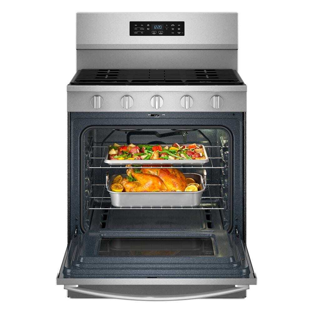 30-inch Gas Range with Air Cooking Technology and EZ-2-Lift™ Hinged Grates