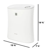 Sharp True HEPA Air Purifier with Express Clean for Small Rooms