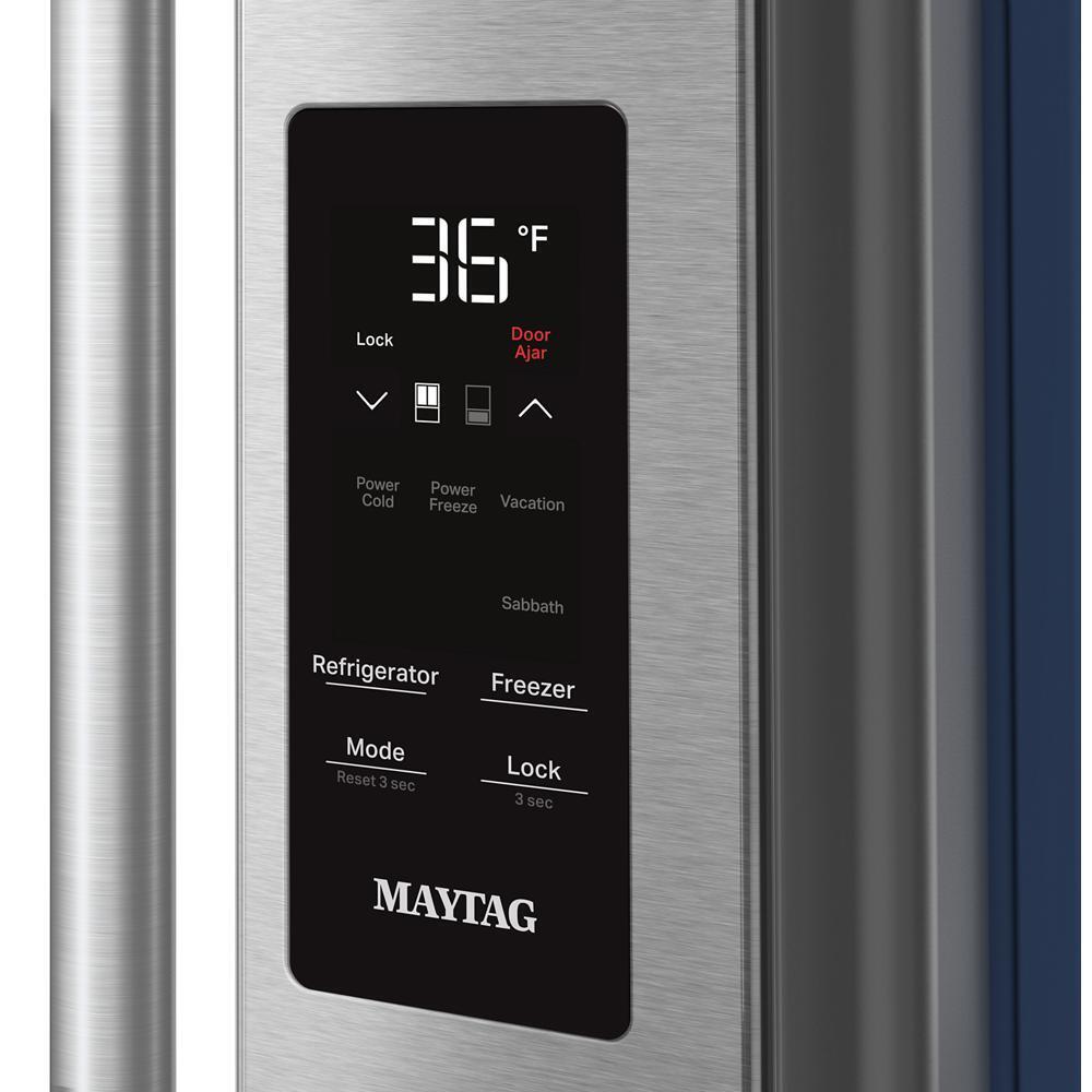 Maytag® 30 Cu. Ft. XL Capacity French Door Bottom Mount Refrigerator with In-Door-Ice® Dispensing System