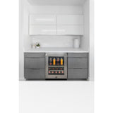 RISE™ 24" Built-In Undercounter Beverage Center, Left Swing